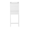 Flash Furniture Dune Farmhouse Over the Toilet Shelf Cabinet, Magnetic Close Doors, Adjustable In-Cabinet Shelf FS-BATH-1-WH-GG - alternate 5